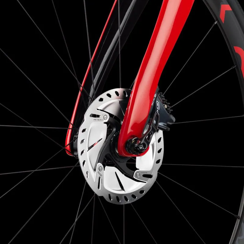 Pinarello Prince Disc Ultegra Di2 12 Speed Most Carbon Wheels Red and Black-3